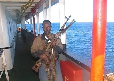 Somali gunman south of Mogadishu, September 2008, Sept. 2008