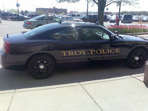 Samochod policyjny Troy