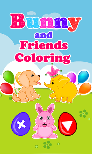 ColoringGame Bunny and Friends