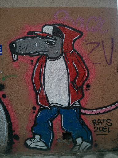 Rats Mural