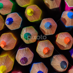 Pencils by Graham Daly - Artistic Objects Still Life