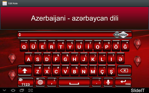 SlideIT Azerbaijani Pack