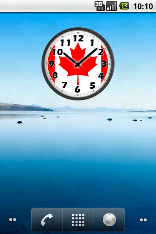 Canada Clock