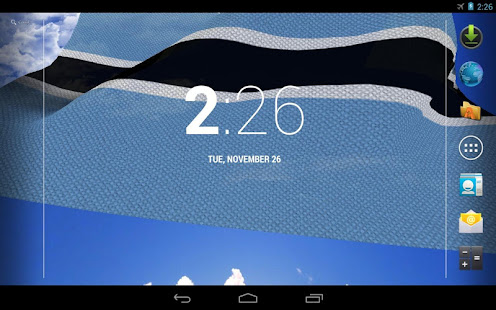 3D Botswana Flag Live Wallpaper(圖8)-速報App