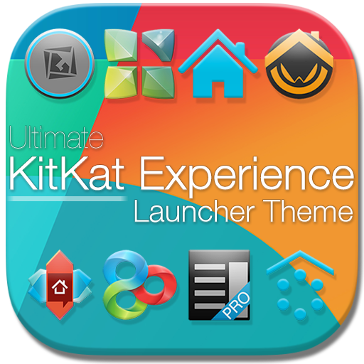  KitKat 4.4 Launcher Theme v2.8 Download APK