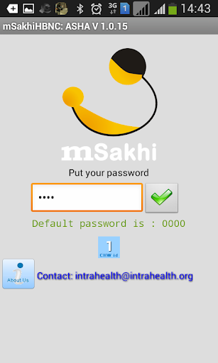 mSakhi EN :mobile app for CHWs