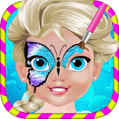 Baby Polly Butterfly Face Art