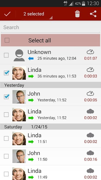  Automatic Call Recorder Pro- screenshot 