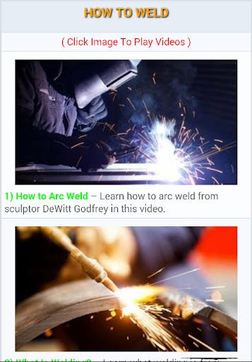 How to Weld