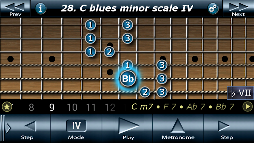 Bluesman Guitar Scales Screen 3
