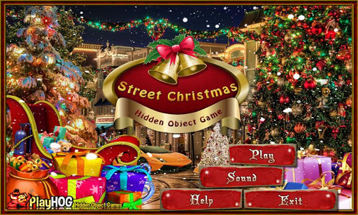 Street Christmas Hidden Object