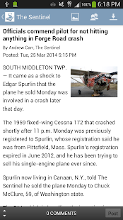 How to mod The Sentinel: Midstate PA News 2.9.4 apk for pc