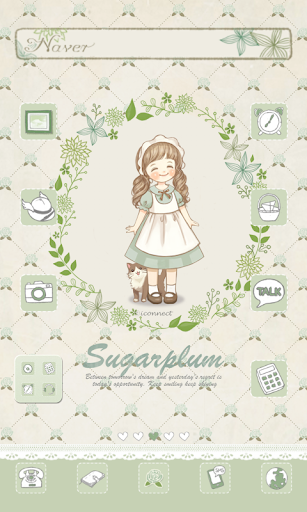 SugarPlum dodol launcher theme