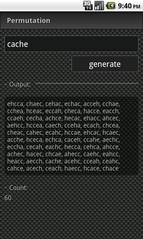    GCC - GeoCache Calculator- screenshot  