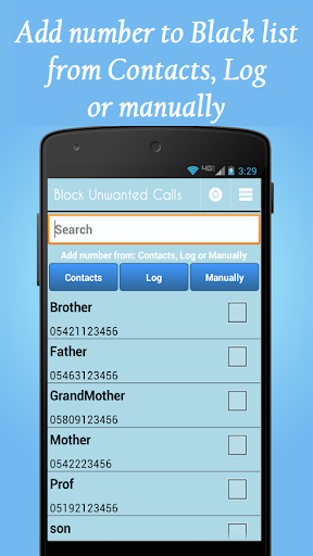 Block unwanted calls