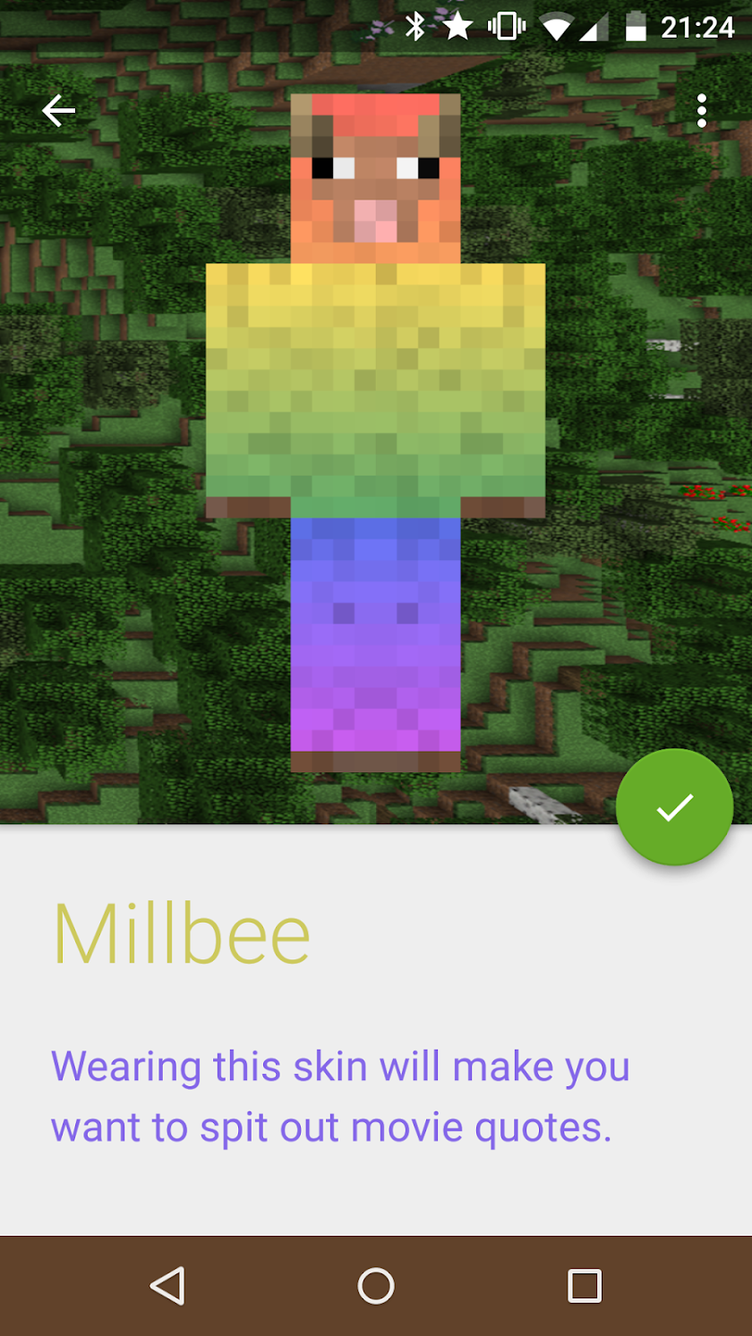 SkinSwitch for Minecraft Screen 2