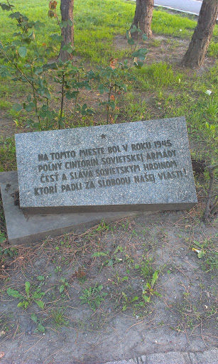 Pozostatok Poľného Cintorína Sovietskej Armády