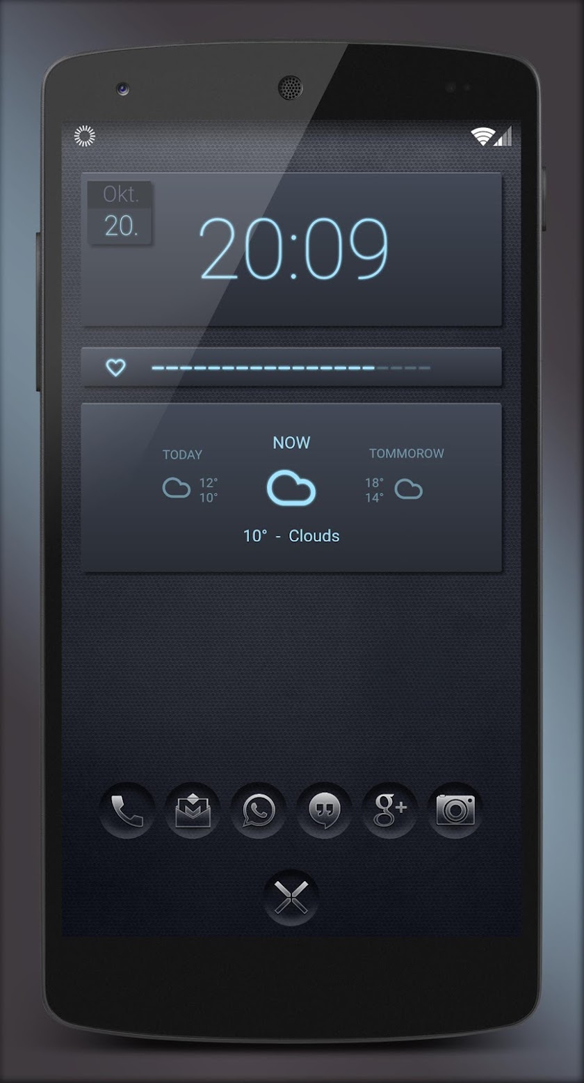 KR Collection Zooper Widgets Screen 2