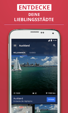 Screenshot 1 Auckland Reiseführer