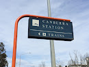 Canberra Station Sign