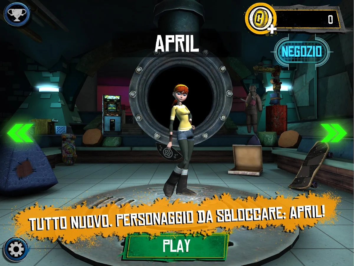  Android   TMNT : CORSA SUI TETTI, fantastico action game!