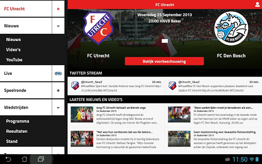 【免費運動App】FC UTRECHT LIVE-APP點子