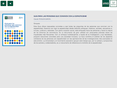 UNED - Aplicación de Lectura Screenshots 5