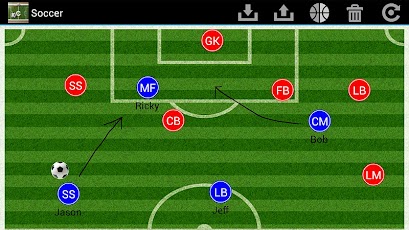 Soccer coach's clipboard 2