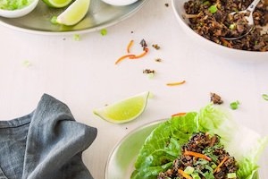 Mushroom &amp; Quinoa San Choi Bao recipe