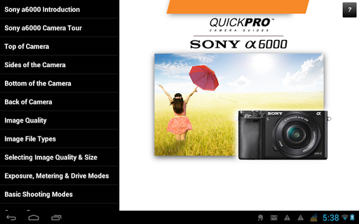 【免費攝影App】Guide to Sony a6000-APP點子