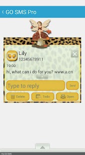 How to install FallFairy/GO SMS THEME 1.1 mod apk for pc