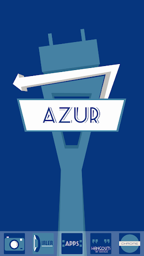 Azur Icon Pack Theme