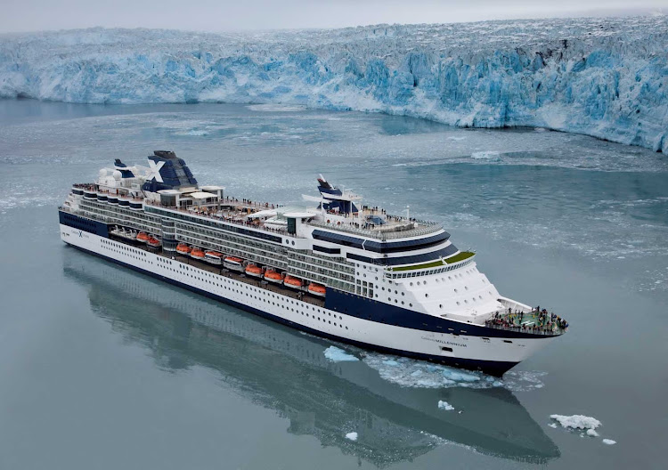Aboard Celebrity Millennium, you'll meander through the longest river of ice in North America, the Hubbard Glacier — also one of the most active glaciers of its kind in Alaska.