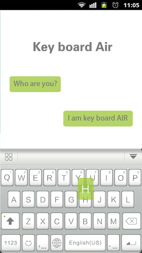 Air theme for Emoji Keyboard