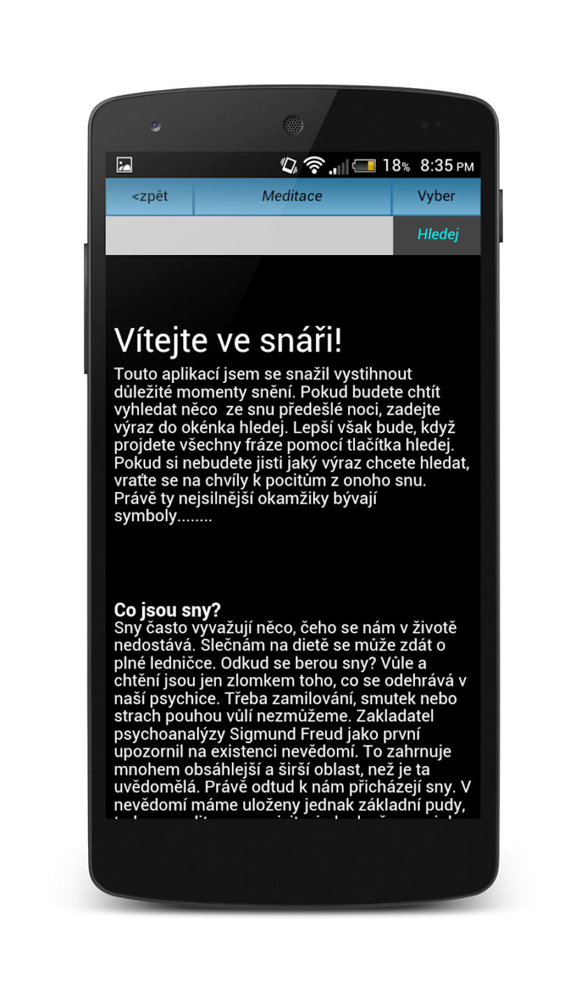 Snář CZ Screen 2