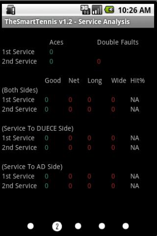 TheSmartTennis Screen 3