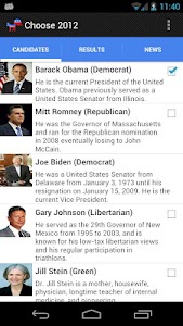 Election 2012 screenshot 0