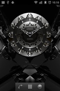 SLAGON Designer Clock Widget - náhled