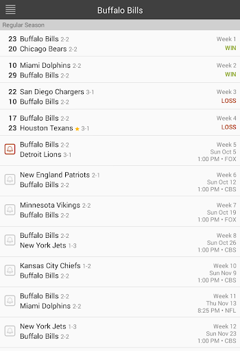 【免費運動App】Football NFL Schedules 2015-APP點子