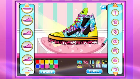 Free Cool sneakers Designer APK for Android
