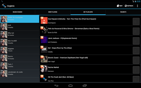 Cogimix - Music player - screenshot thumbnail