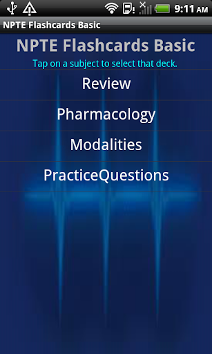 NPTE Flashcards Basic