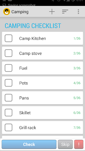 【免費旅遊App】Camping Checklist-APP點子