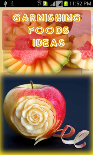 Garnishing Foods Ideas