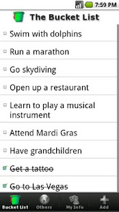 The Bucket List(圖1)-速報App