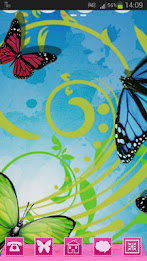 Theme Butterflies GO Launcher poster 3