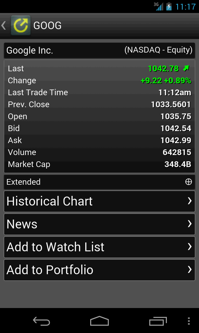 mobMarket Screen 3