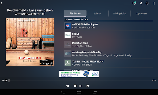 TuneIn Radio Screenshot