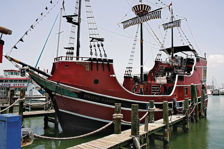 Pirate Cruise off Clearwater Beach, near Tampa, Florida.