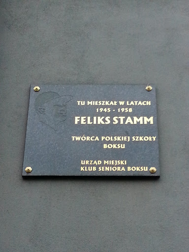 Tu Mieszkał Feliks Stamm